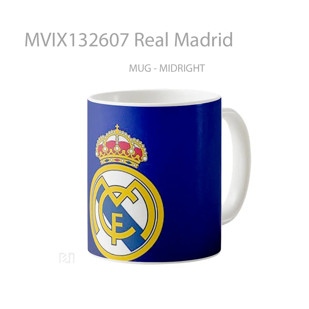 Mug Real Madrid Gelas Keramik Unik - All-side / Desain