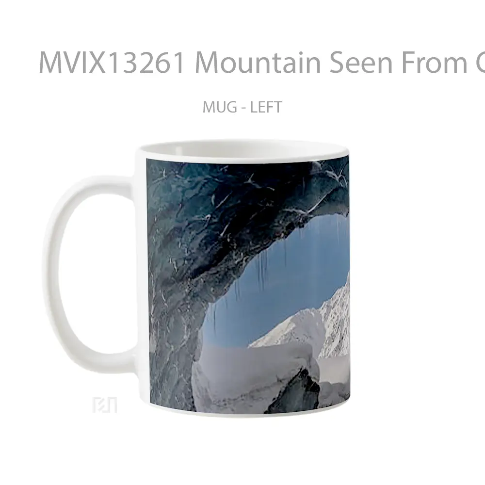 Mug Mountain Seen From Cave Gelas Pemandangan Alam - All-side / Desain
