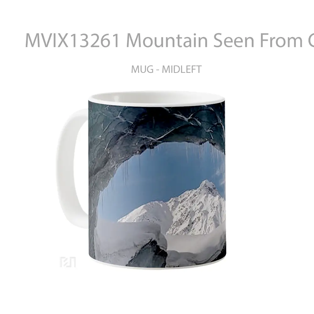 Mug Mountain Seen From Cave Gelas Pemandangan Alam - All-side / Desain