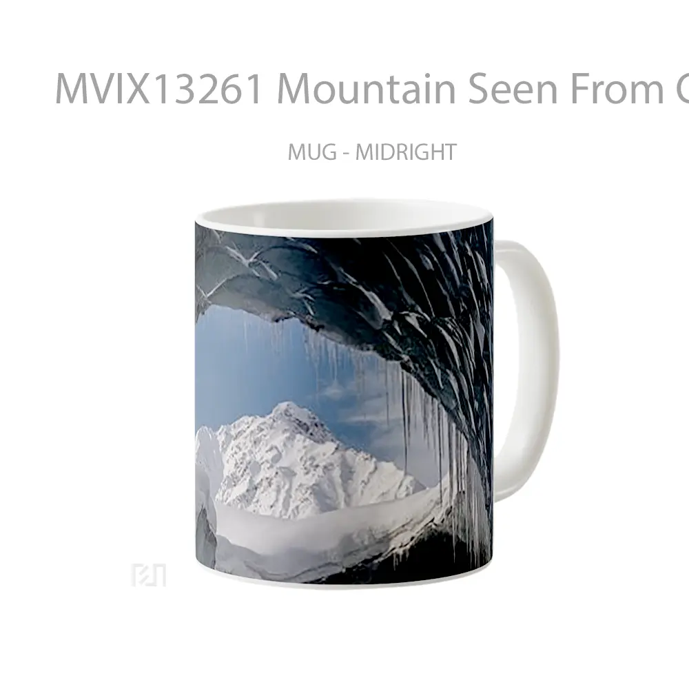 Mug Mountain Seen From Cave Gelas Pemandangan Alam - All-side / Desain