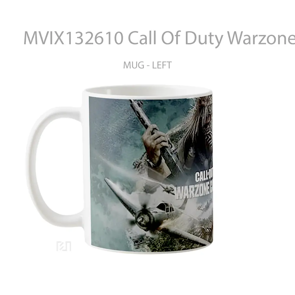 Mug Call Of Duty Warzone Caldera V1 Cangkir Gamer - All-side / Desain