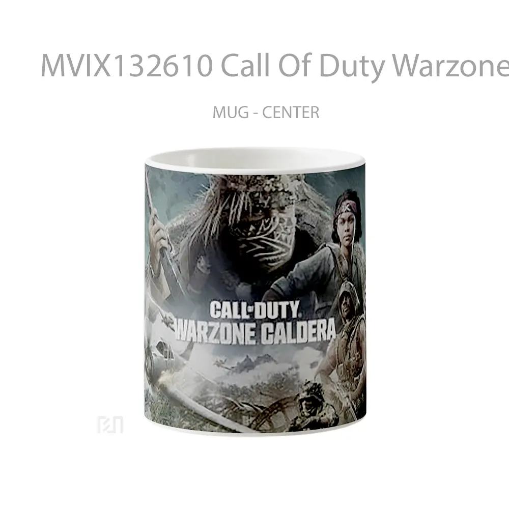 Mug Call Of Duty Warzone Caldera V1 Cangkir Gamer