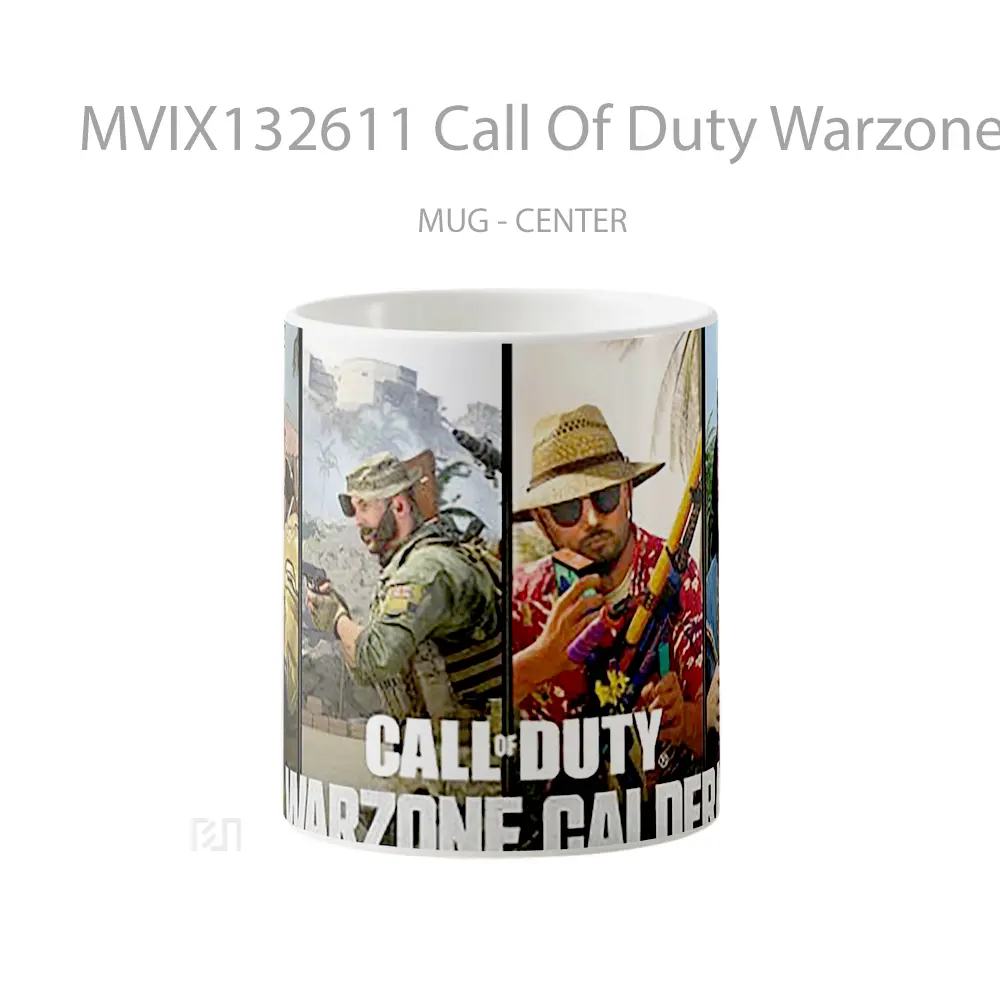 Mug Call Of Duty Warzone Caldera V2 Cangkir Gamer