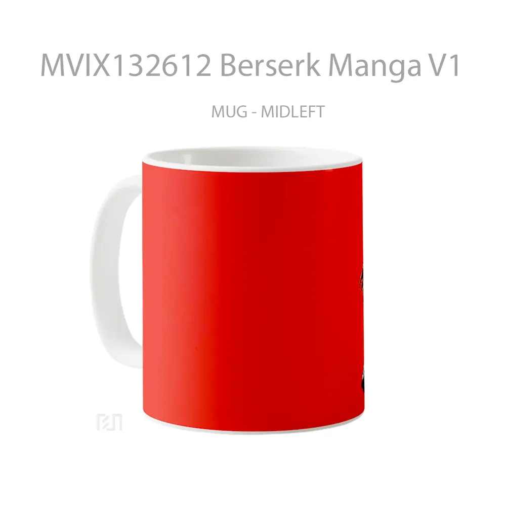 Mug Berserk Manga V1 Cangkir Anime - All-side / Desain