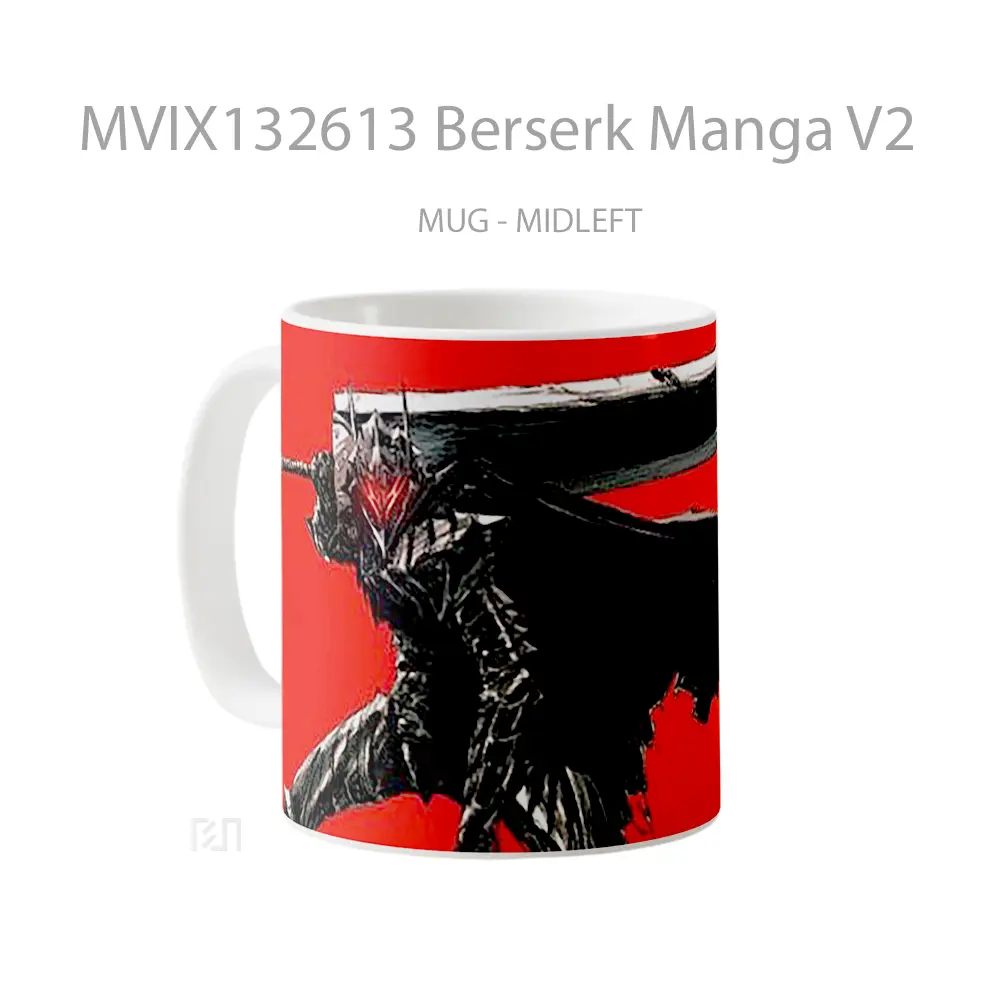 Mug Berserk Manga V2 Cangkir Anime - All-side / Desain