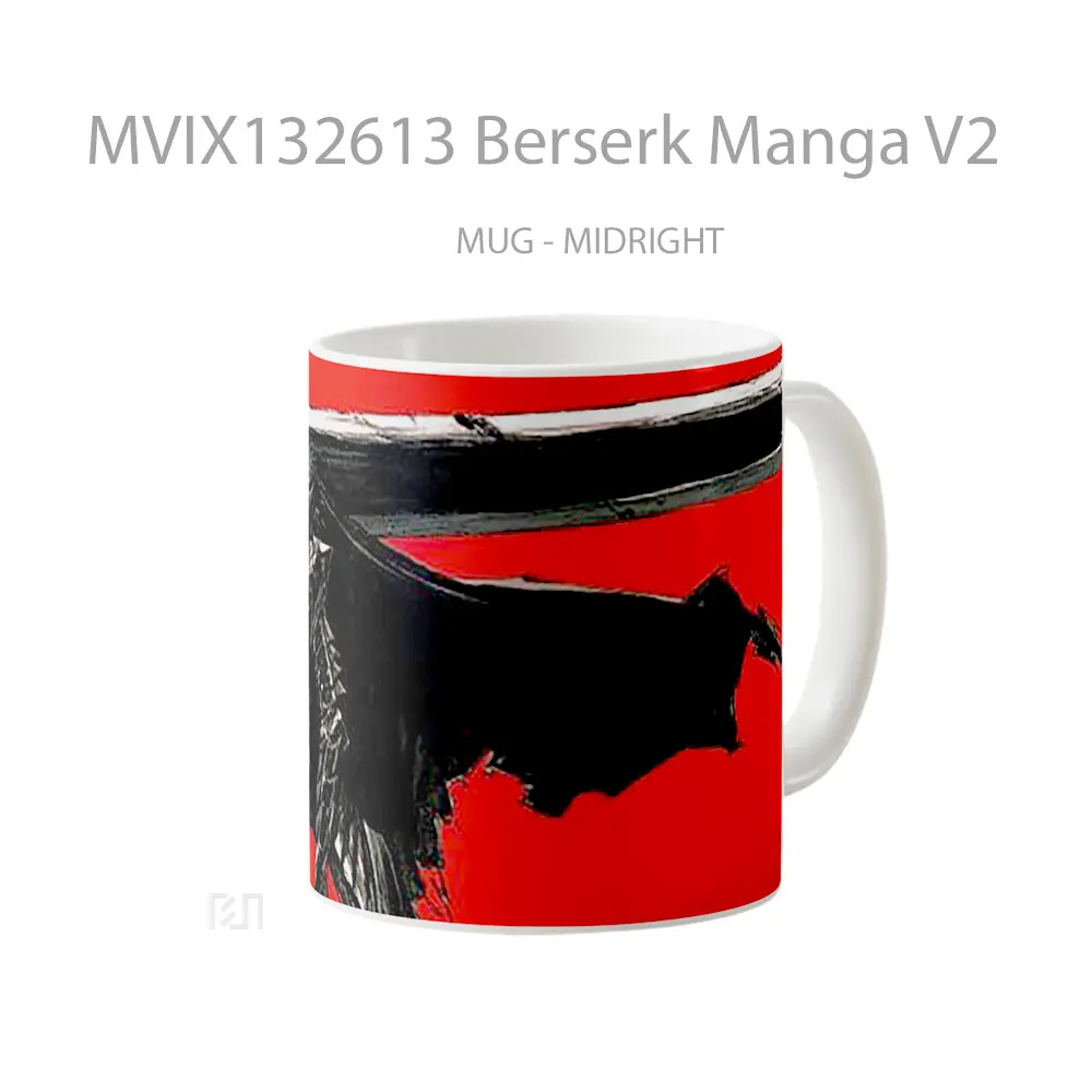 Mug Berserk Manga V2 Cangkir Anime - All-side / Desain