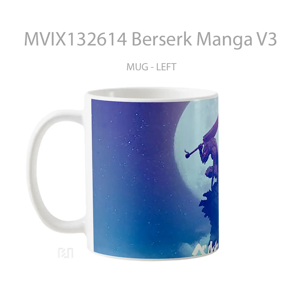 Mug Berserk Manga V3 Cangkir Anime - All-side / Desain