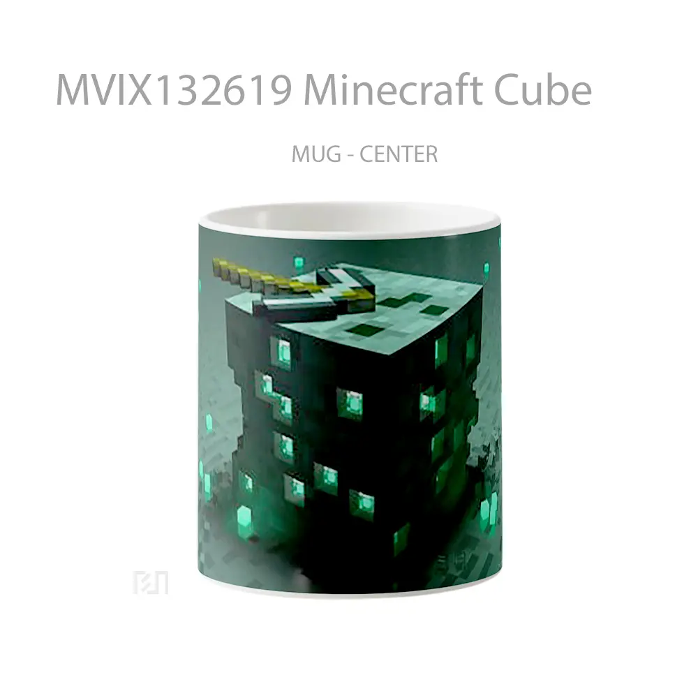 Mug Minecraft Cube Cangkir Gamer
