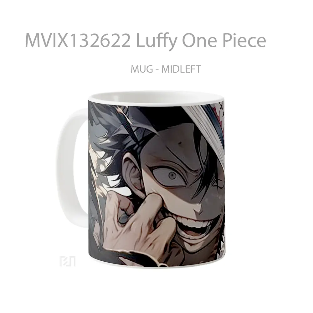 Mug Luffy One Piece Cangkir Anime - All-side / Desain
