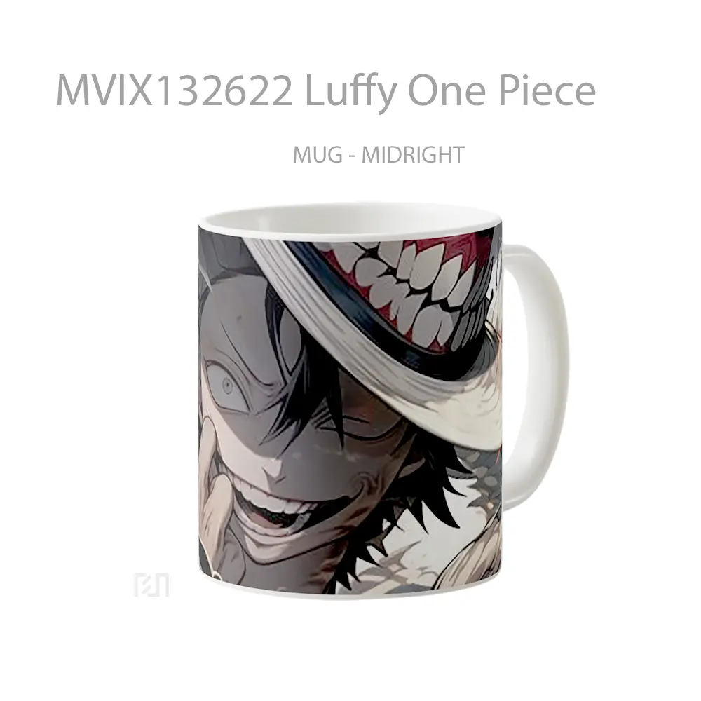 Mug Luffy One Piece Cangkir Anime - All-side / Desain