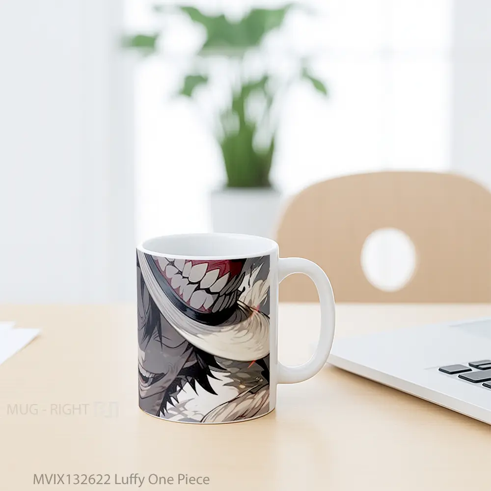 Mug Luffy One Piece Cangkir Anime - All-side / Desain