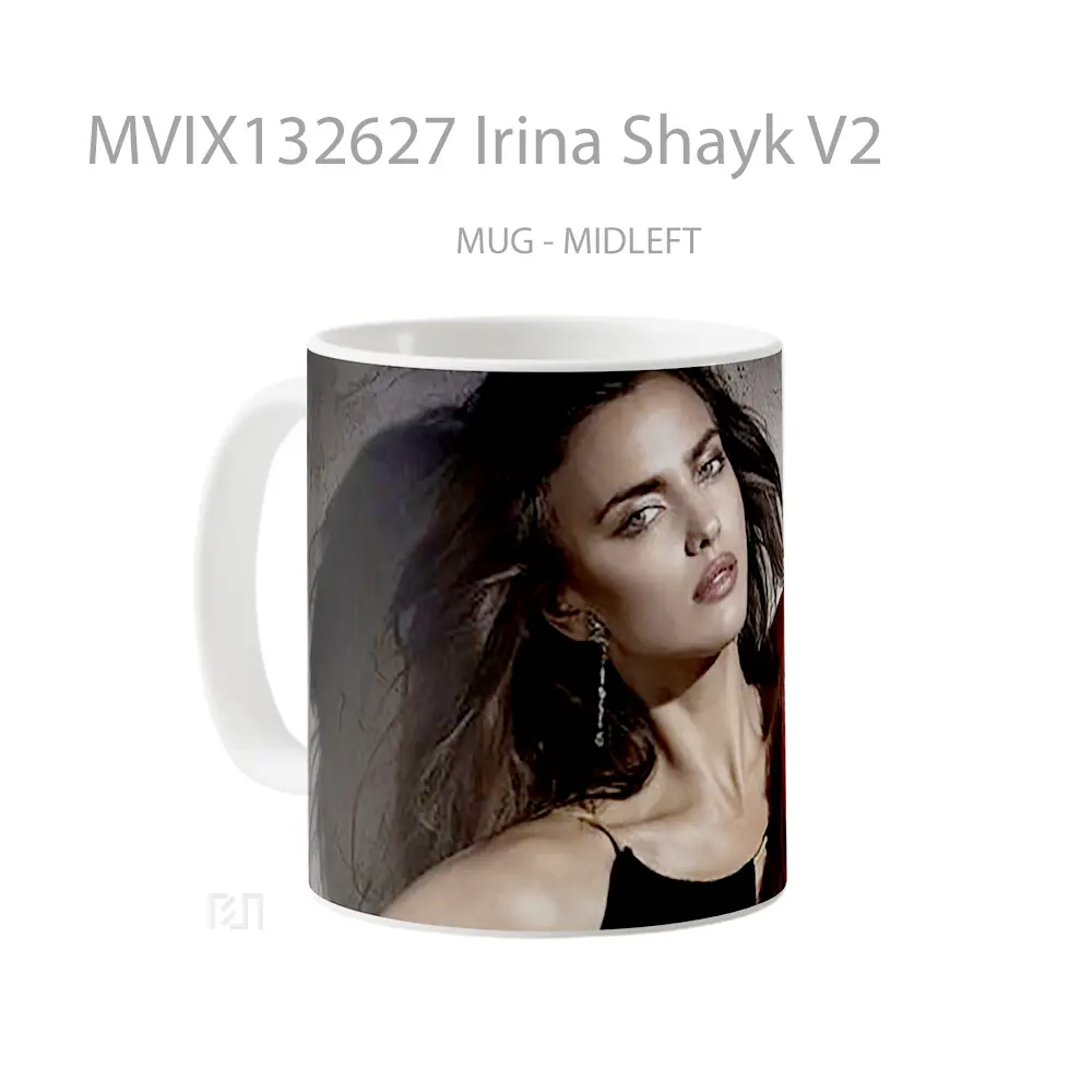Mug Irina Shayk V2 Gelas Keramik Unik - All-side / Desain