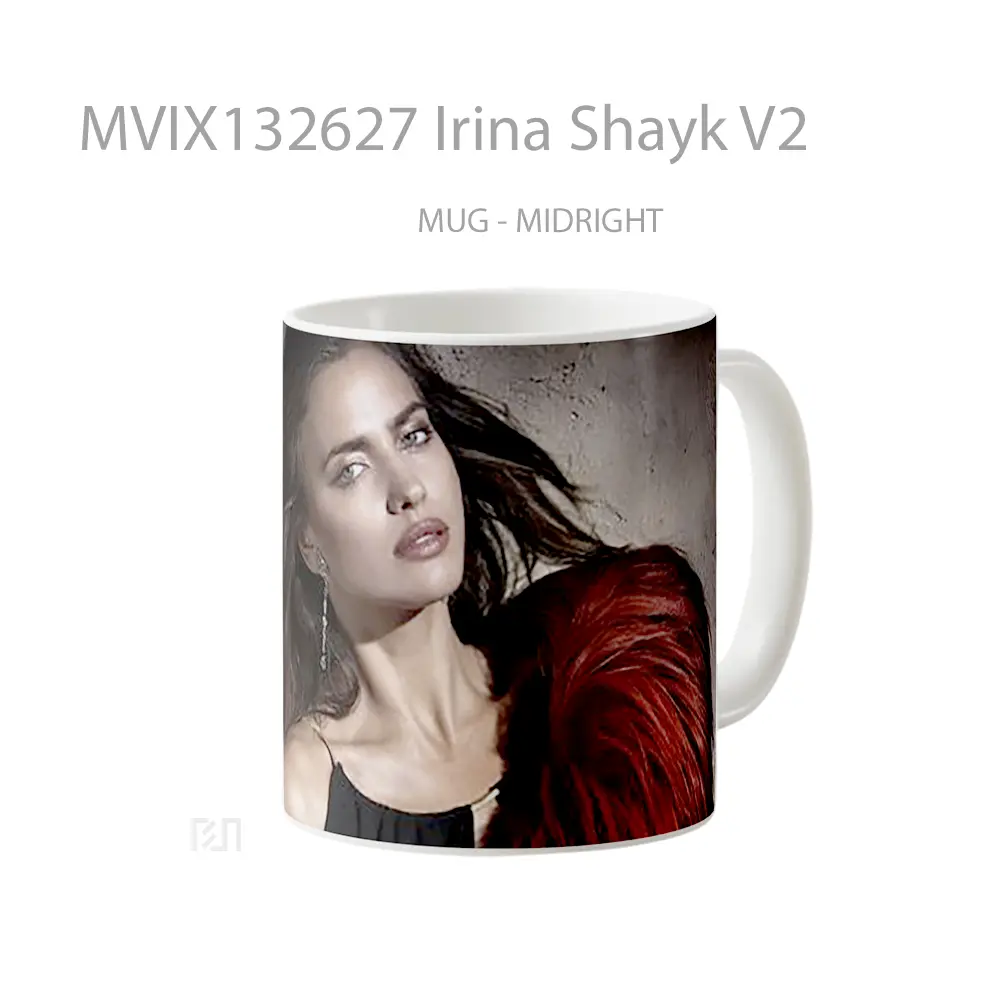 Mug Irina Shayk V2 Gelas Keramik Unik - All-side / Desain