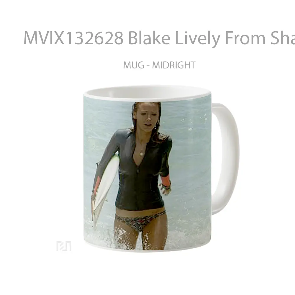 Mug Blake Lively From Shallows Movie V1 Gelas Keramik Unik - All-side / Desain