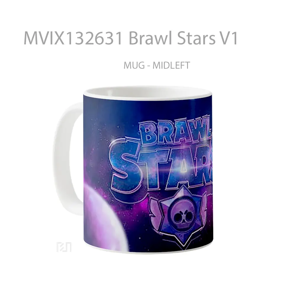 Mug Brawl Stars V1 Gelas Astronomi - All-side / Desain