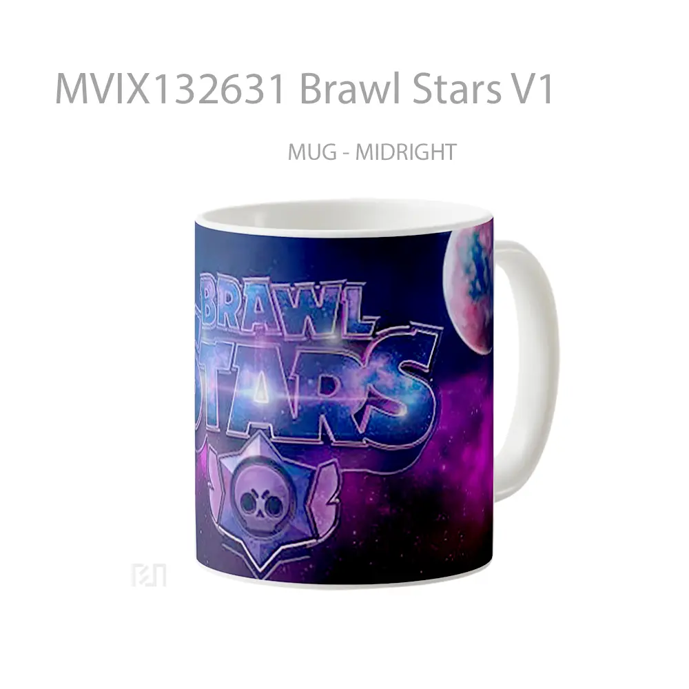 Mug Brawl Stars V1 Gelas Astronomi - All-side / Desain