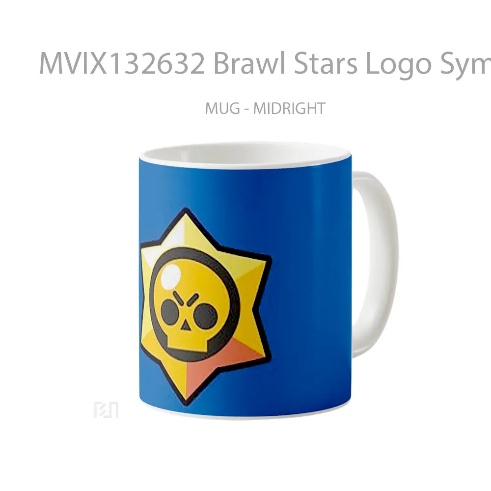 Mug Brawl Stars Logo Symbol Gelas Astronomi - All-side / Desain