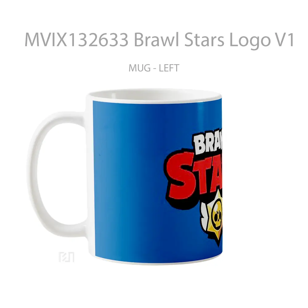 Mug Brawl Stars Logo V1 Gelas Astronomi - All-side / Desain