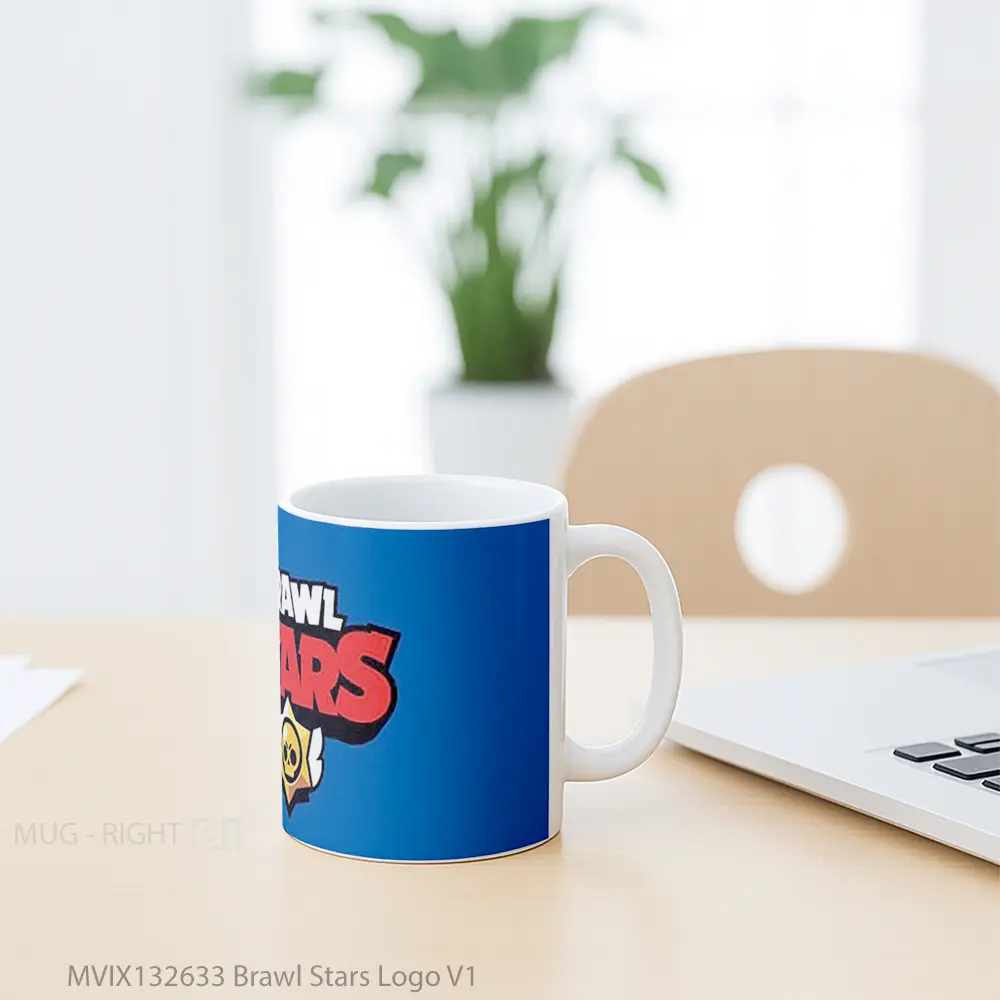 Mug Brawl Stars Logo V1 Gelas Astronomi - All-side / Desain