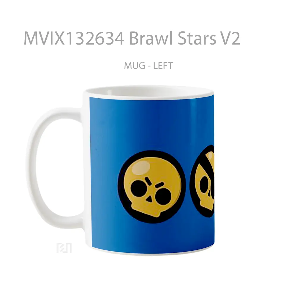 Mug Brawl Stars V2 Gelas Astronomi - All-side / Desain