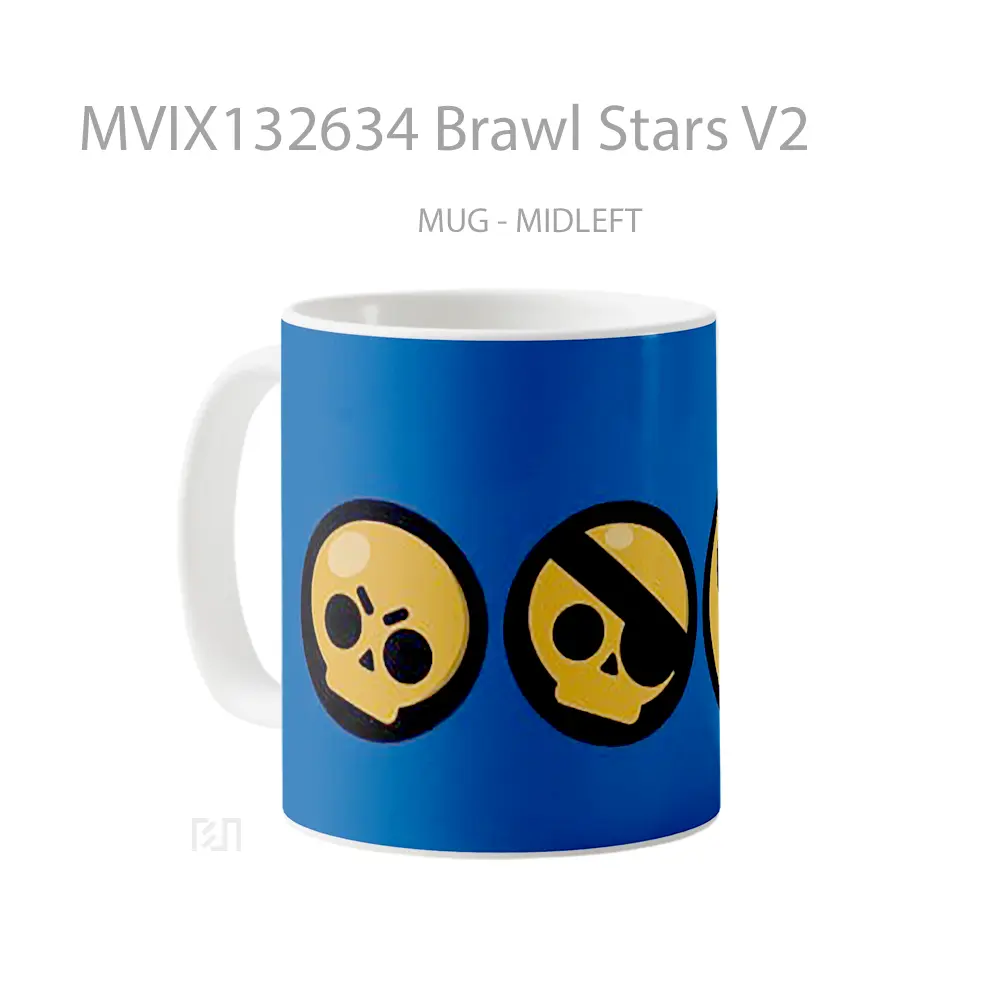 Mug Brawl Stars V2 Gelas Astronomi - All-side / Desain