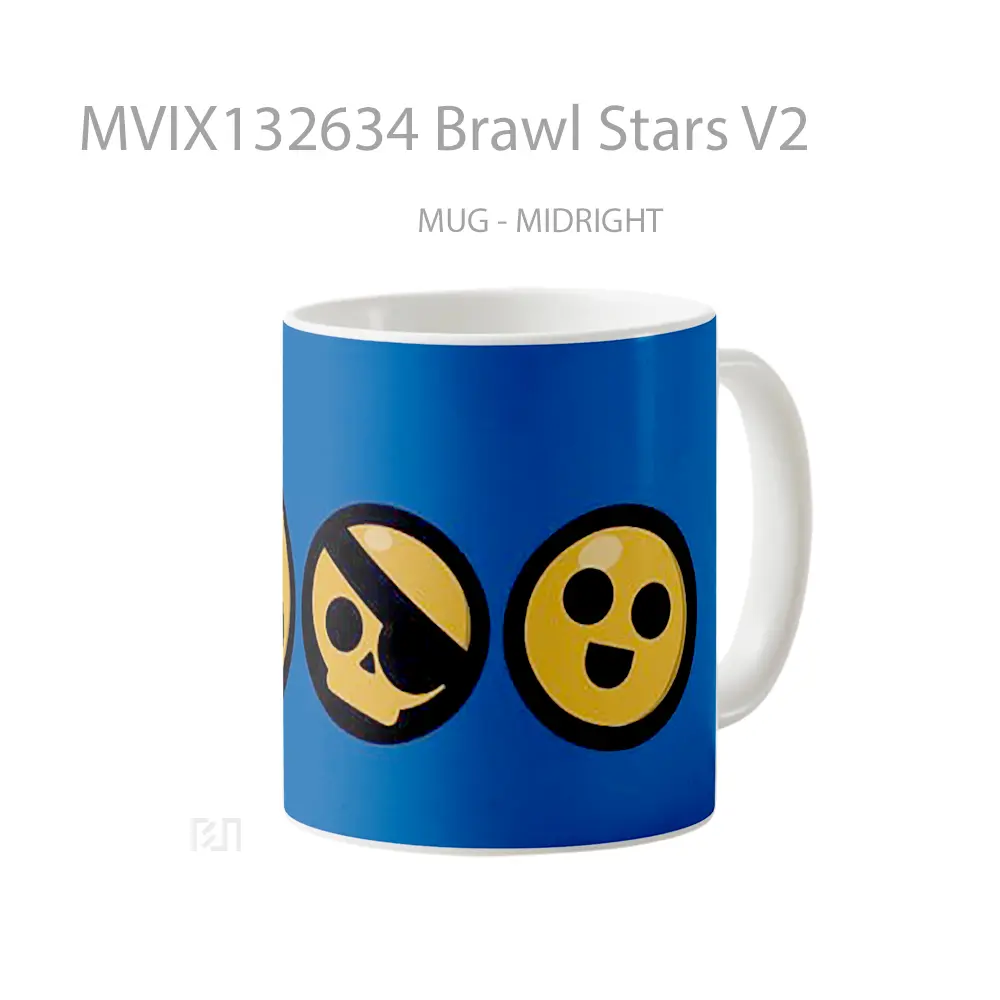 Mug Brawl Stars V2 Gelas Astronomi - All-side / Desain