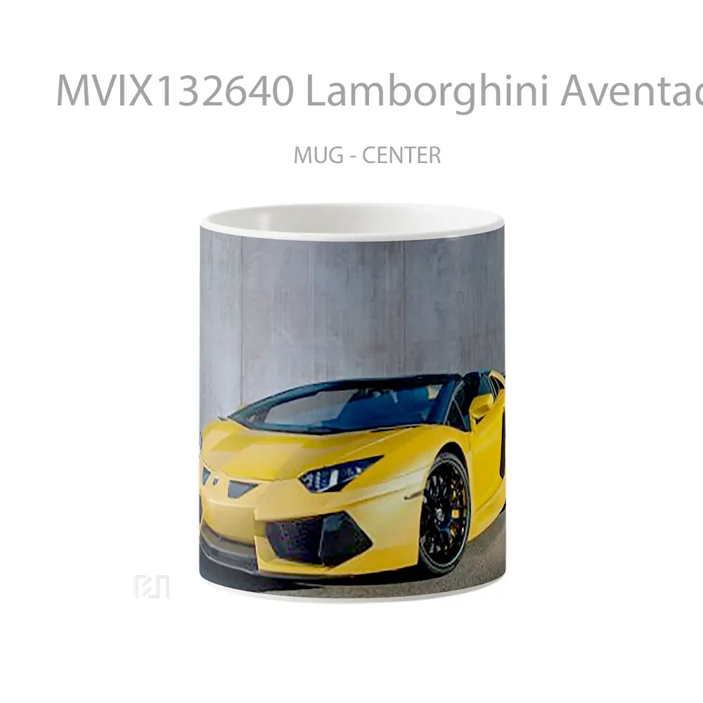 Mug Lamborghini Aventador V1 Cangkir Mobil