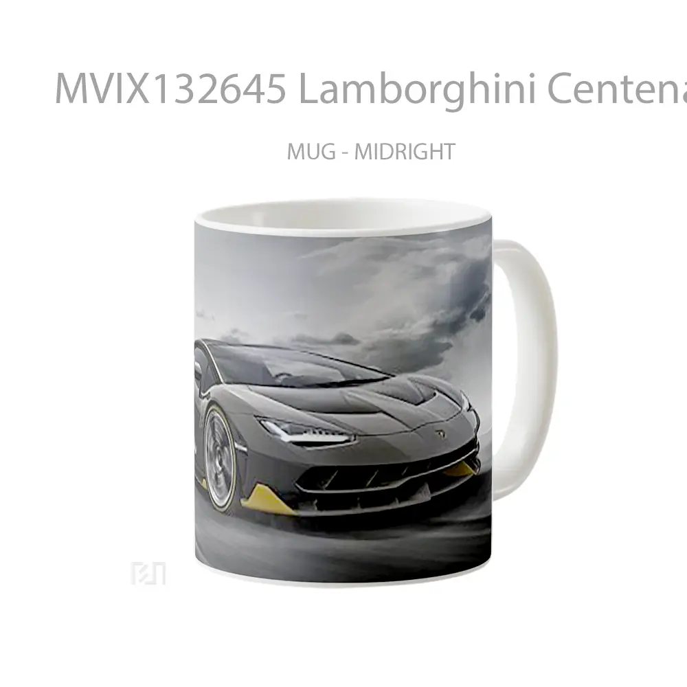 Mug Lamborghini Centenario V2 Cangkir Mobil - All-side / Desain