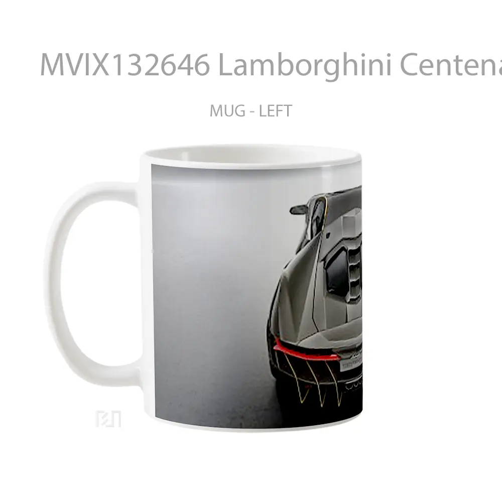 Mug Lamborghini Centenario Lp 770 4 Roadster V1 Cangkir Mobil - All-side / Desain
