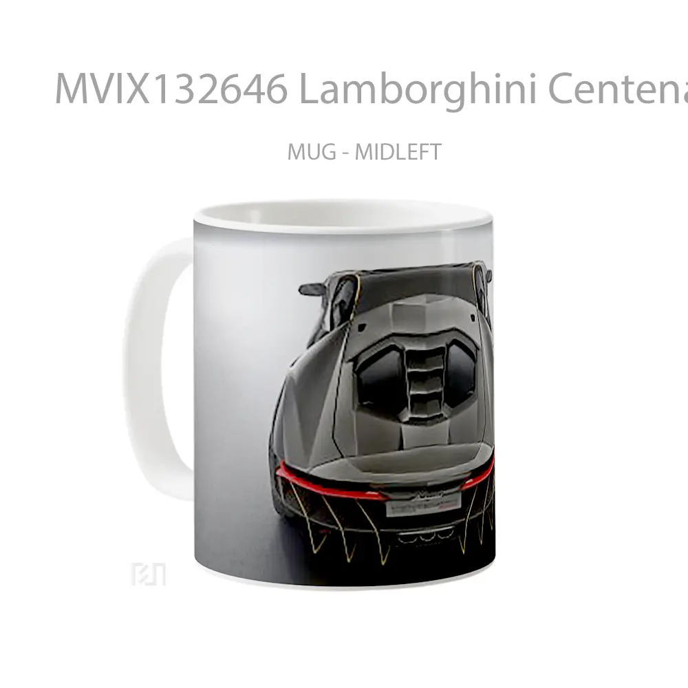 Mug Lamborghini Centenario Lp 770 4 Roadster V1 Cangkir Mobil - All-side / Desain