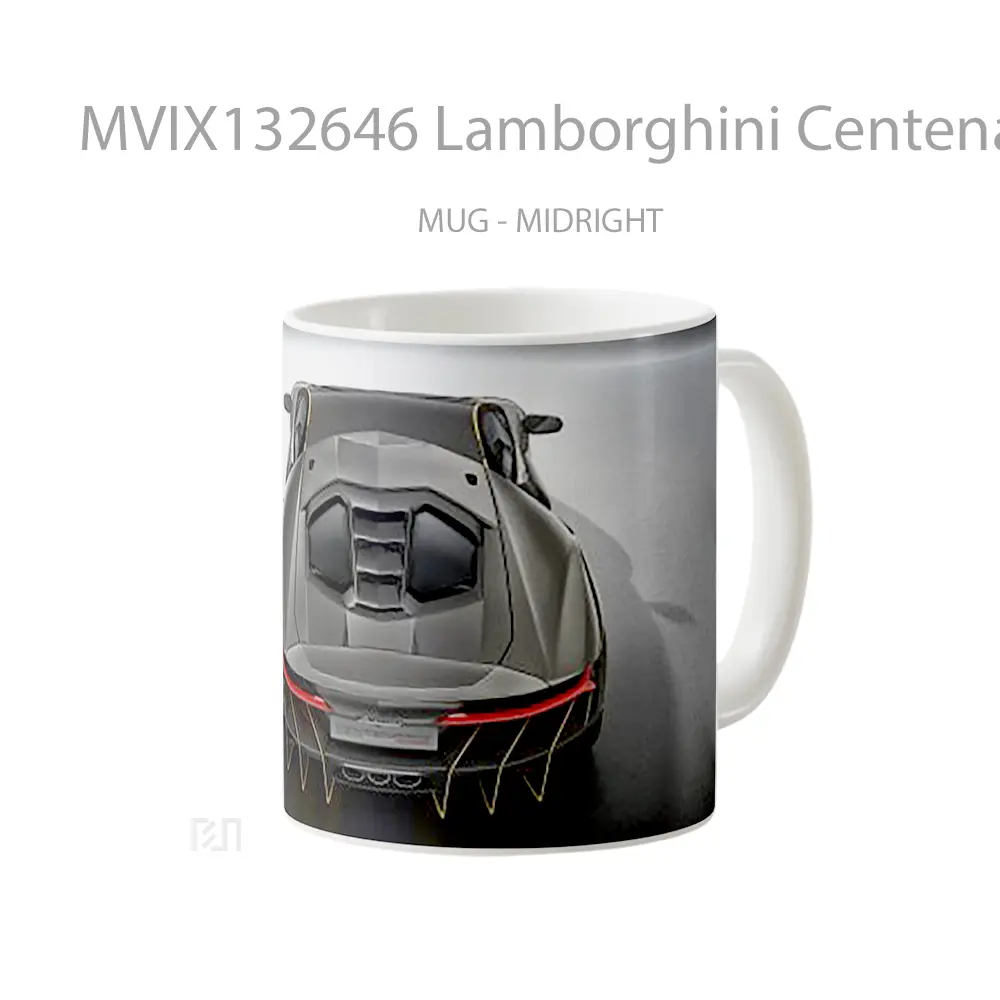 Mug Lamborghini Centenario Lp 770 4 Roadster V1 Cangkir Mobil - All-side / Desain