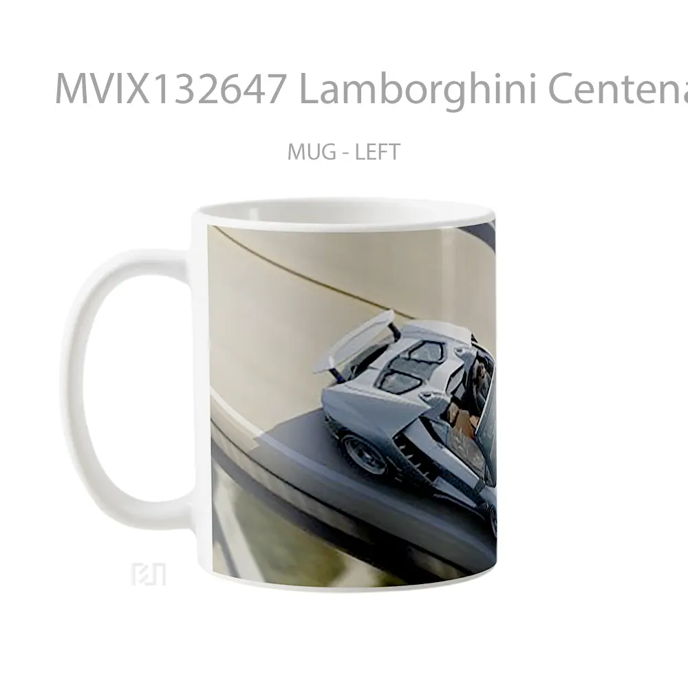Mug Lamborghini Centenario Lp 770 4 Roadster V2 Cangkir Mobil - All-side / Desain