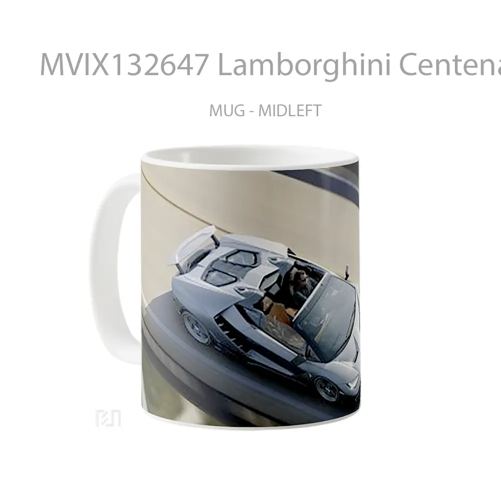 Mug Lamborghini Centenario Lp 770 4 Roadster V2 Cangkir Mobil - All-side / Desain