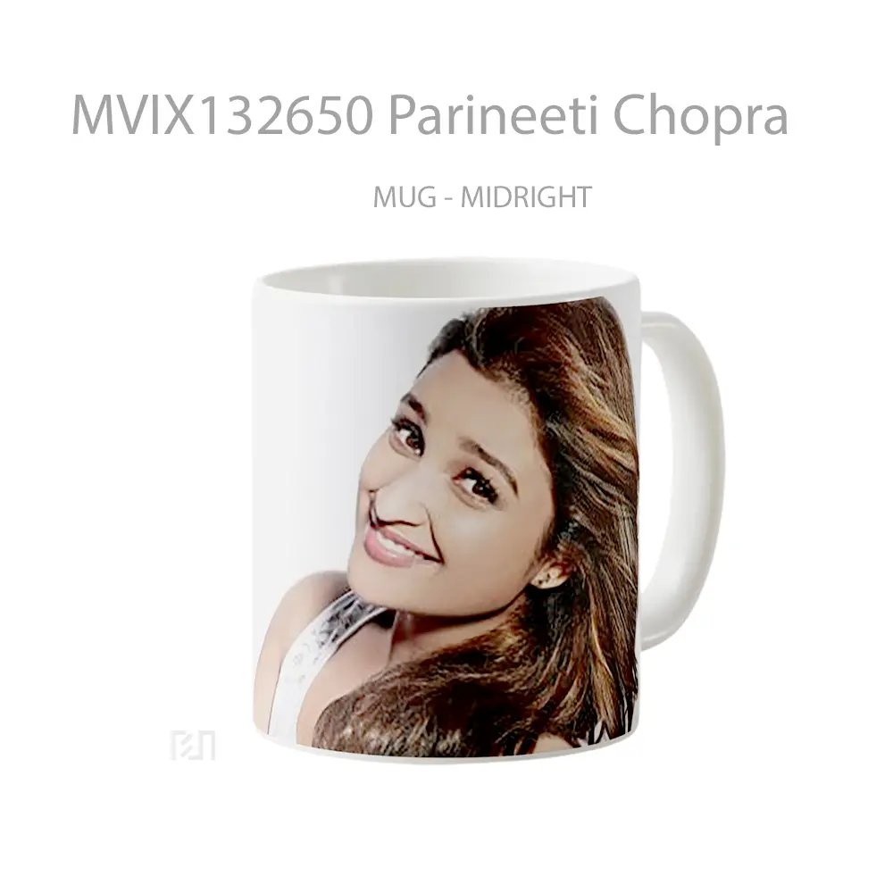 Mug Parineeti Chopra Gelas Keramik Unik - All-side / Desain