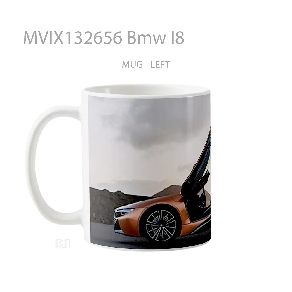 Mug Bmw I8 Cangkir Mobil - All-side / Desain