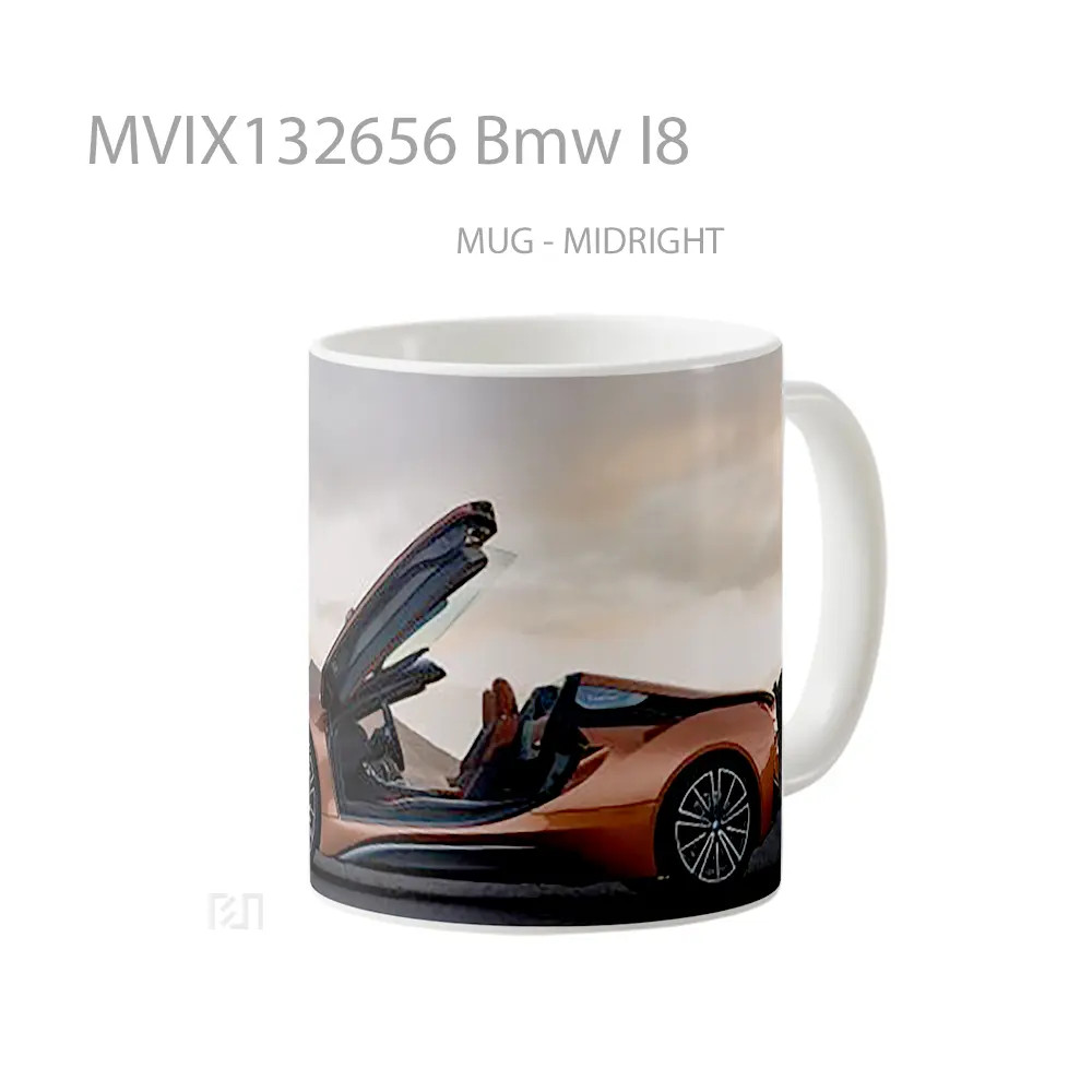 Mug Bmw I8 Cangkir Mobil - All-side / Desain