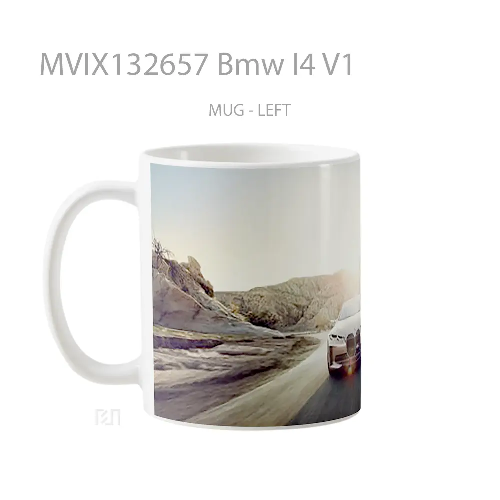 Mug Bmw I4 V1 Cangkir Mobil - All-side / Desain