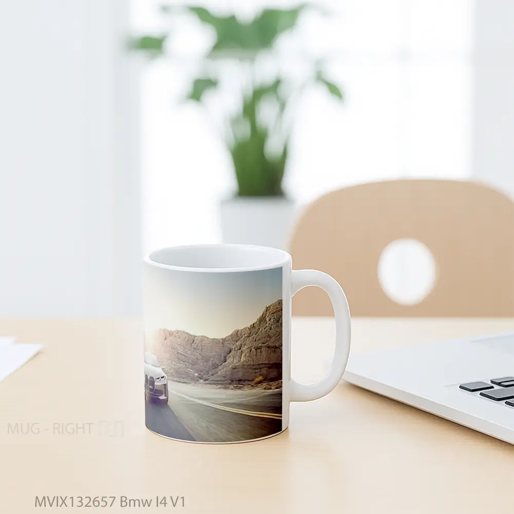 Mug Bmw I4 V1 Cangkir Mobil - All-side / Desain