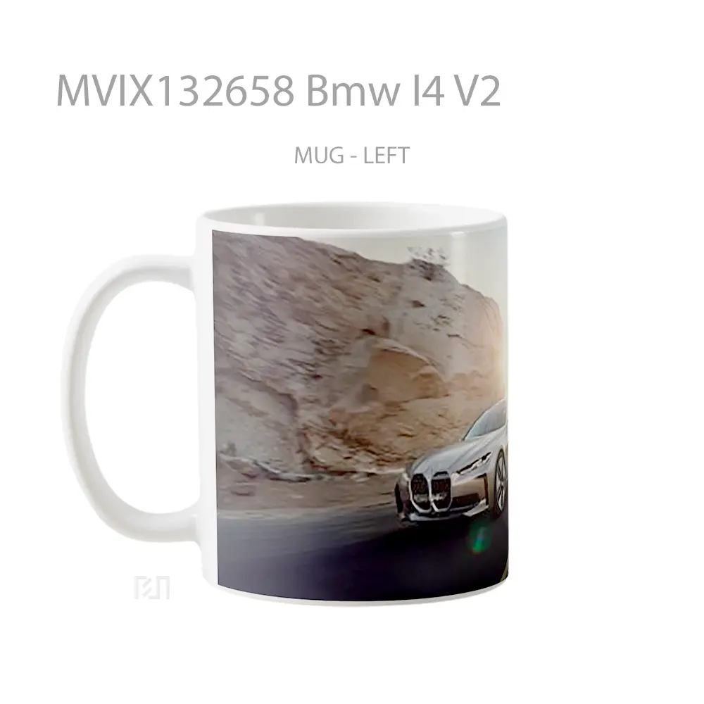 Mug Bmw I4 V2 Cangkir Mobil - All-side / Desain