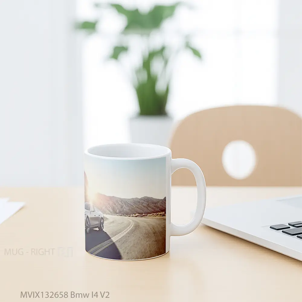 Mug Bmw I4 V2 Cangkir Mobil - All-side / Desain