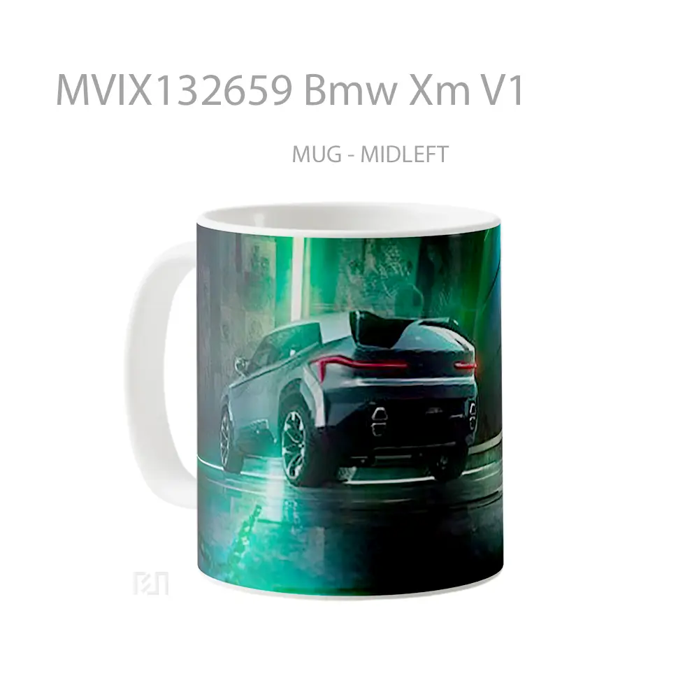 Mug Bmw Xm V1 Cangkir Mobil - All-side / Desain
