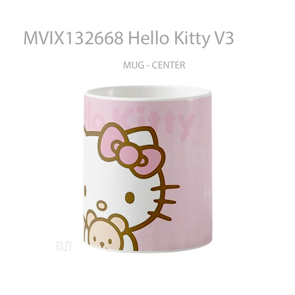 Mug Hello Kitty V3 Gelas Keramik Unik