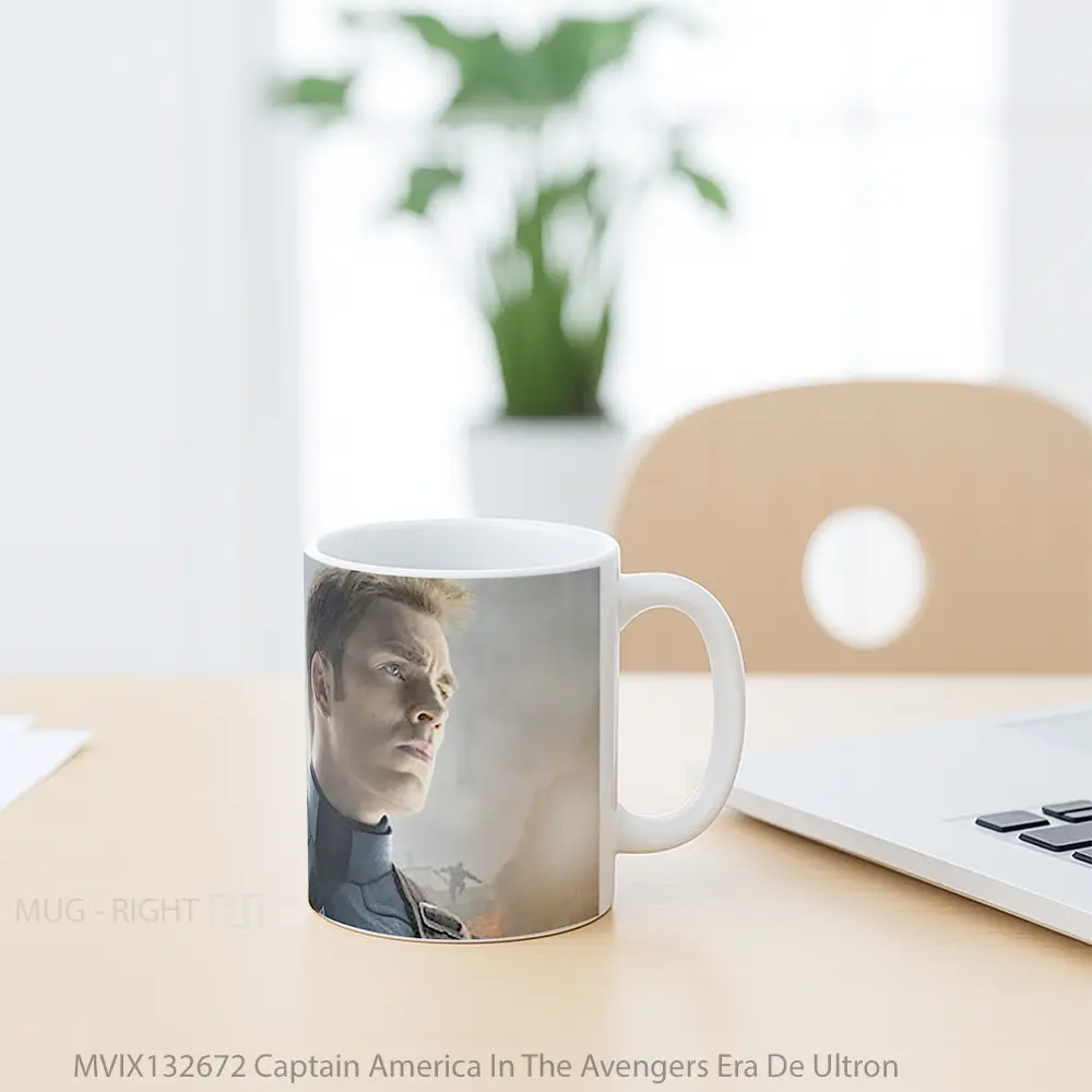 Mug Captain America In The Avengers Era De Ultron Gelas Superhero - All-side / Desain