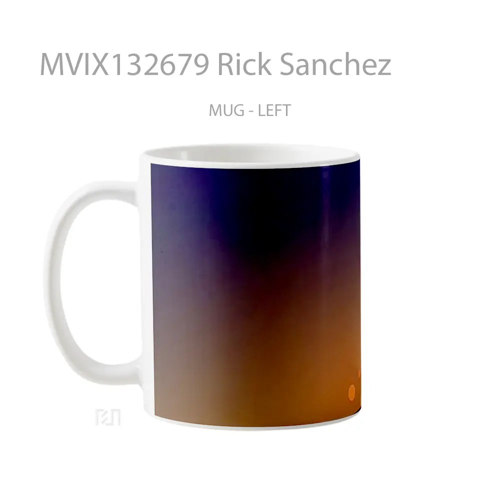 Mug Rick Sanchez Gelas Keramik Unik - All-side / Desain