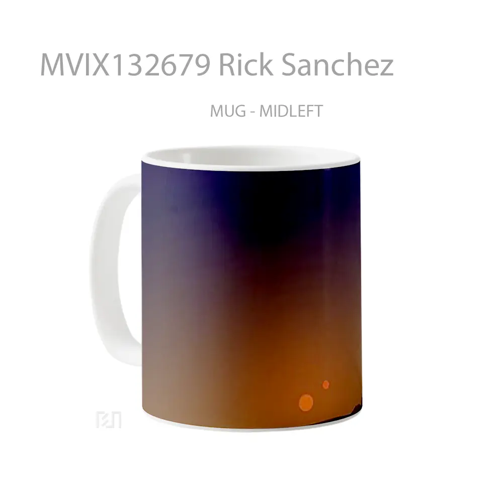 Mug Rick Sanchez Gelas Keramik Unik - All-side / Desain