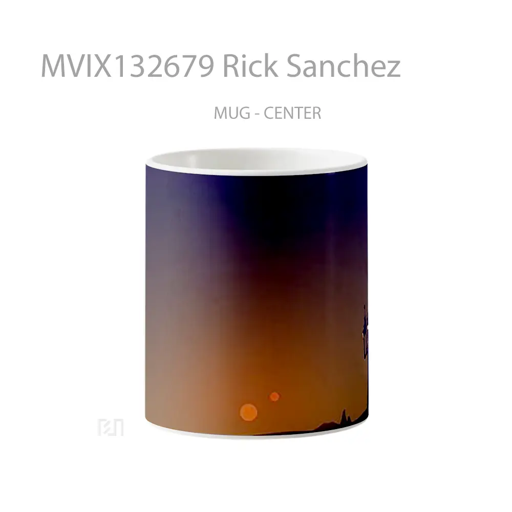 Mug Rick Sanchez Gelas Keramik Unik