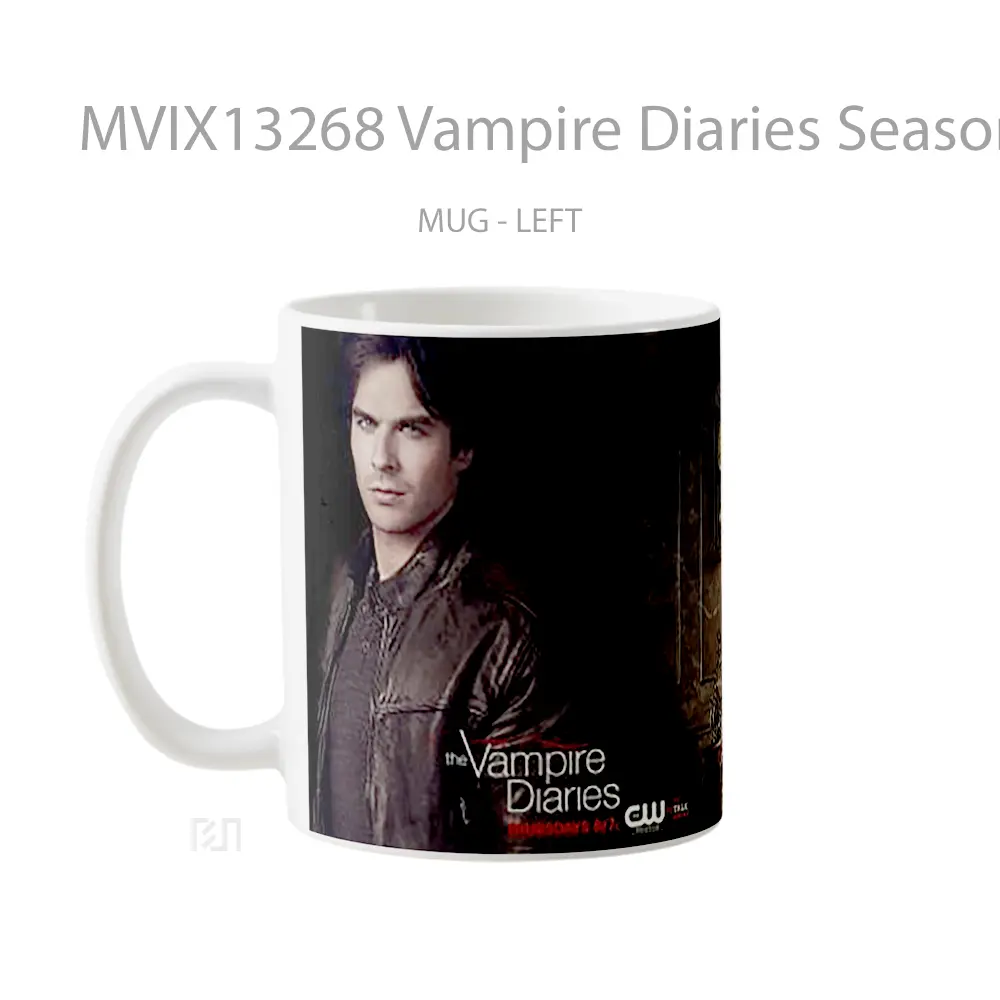 Mug Vampire Diaries Season 4 Gelas Fantasi - All-side / Desain