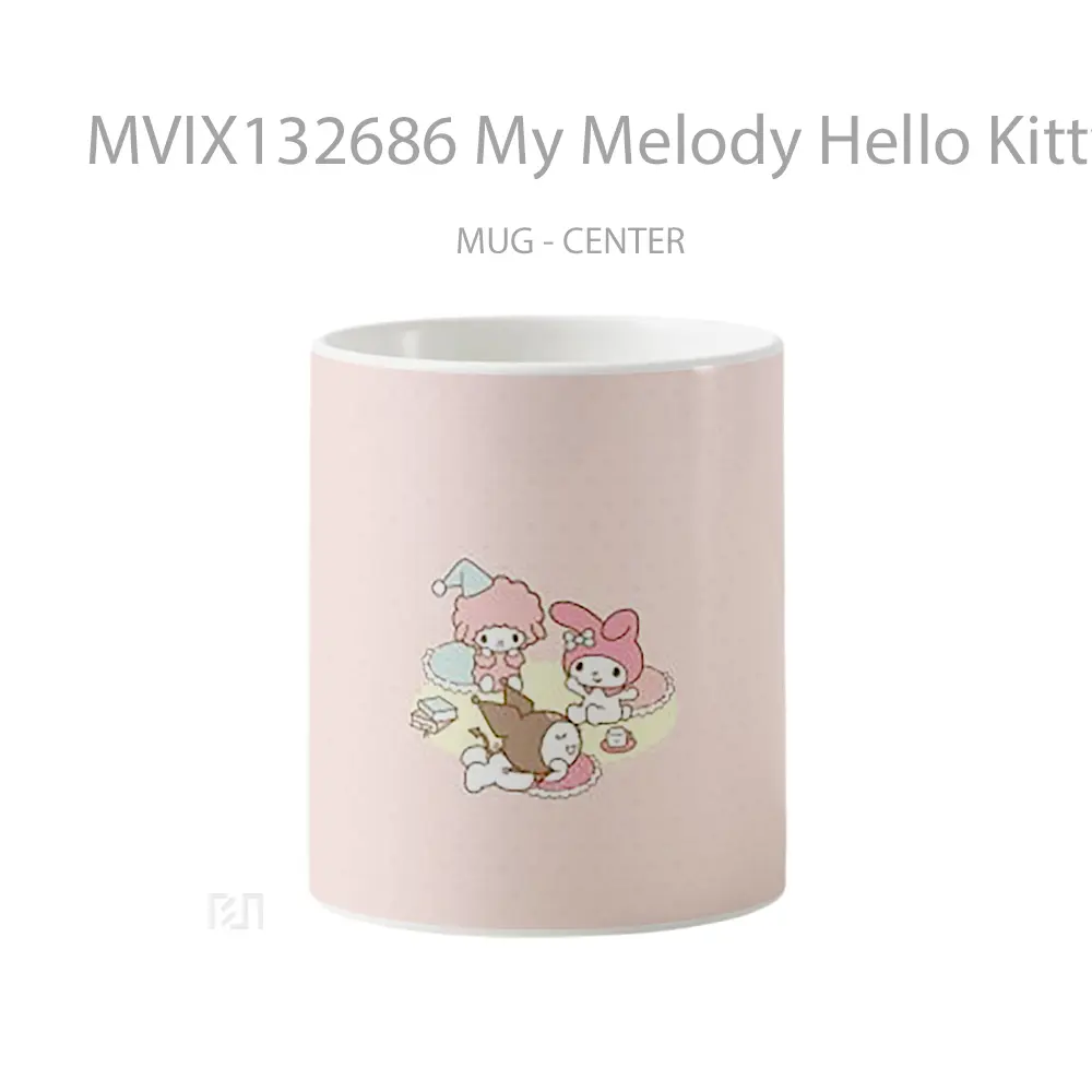 Mug My Melody Hello Kitty Characters Gelas Keramik Unik