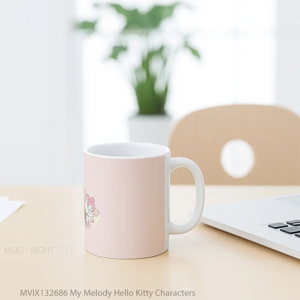 Mug My Melody Hello Kitty Characters Gelas Keramik Unik - All-side / Desain