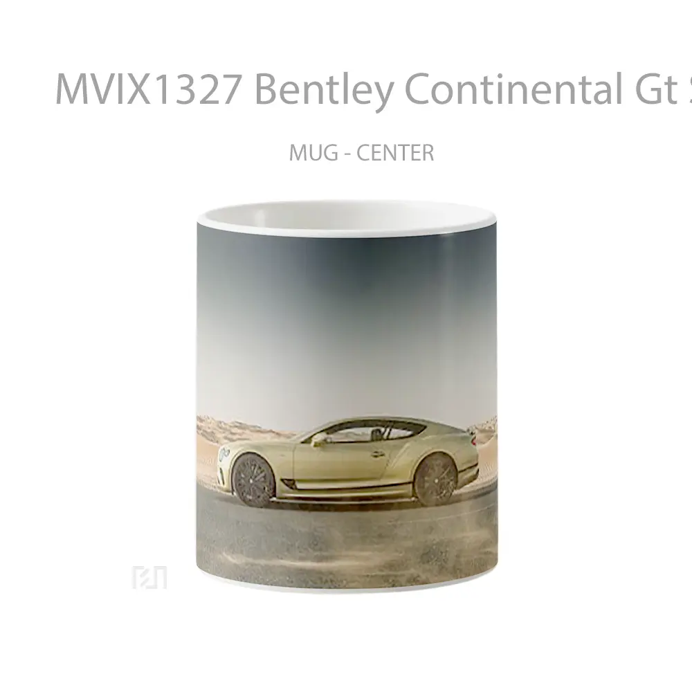 Mug Bentley Continental Gt Speed Cangkir Mobil
